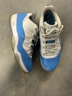 jordan 11 unc lows sz 12.5